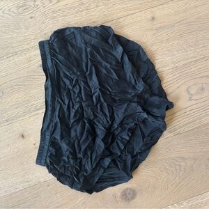 Lunya Washable Silk Shorts - black